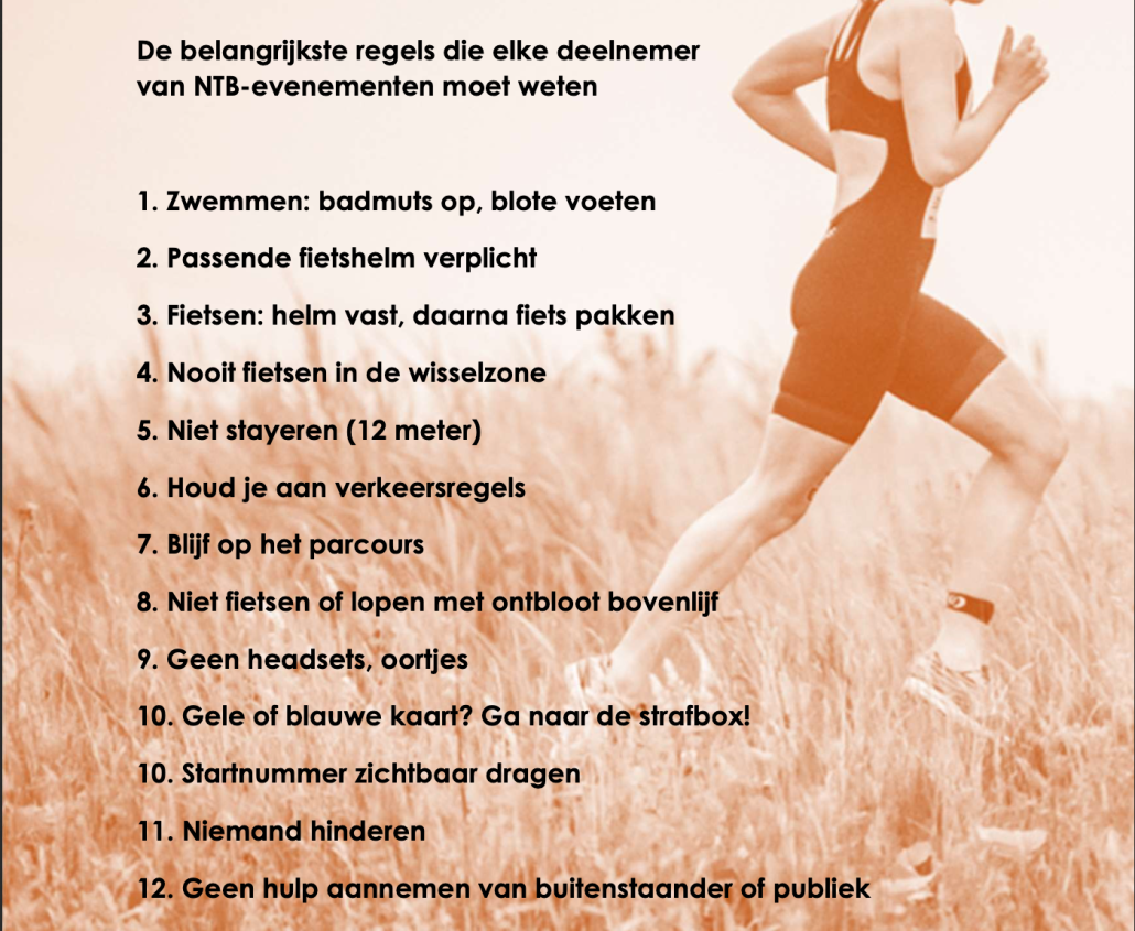- Belangrijkste 12 triathlon regels 1030x845 - Deelnemersinformatie Heuvelrug Kwart Triathlon -